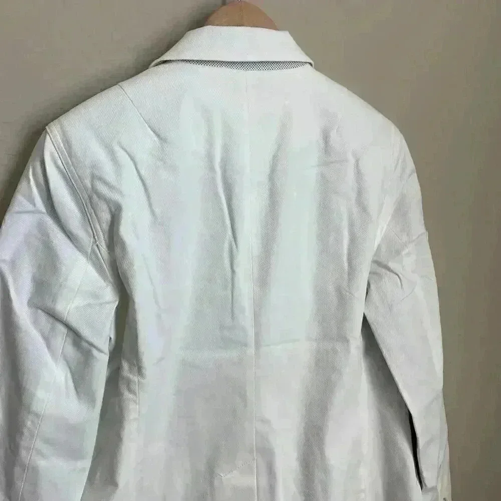 Anthropologie Neve Utility Jacket White Size 8‎